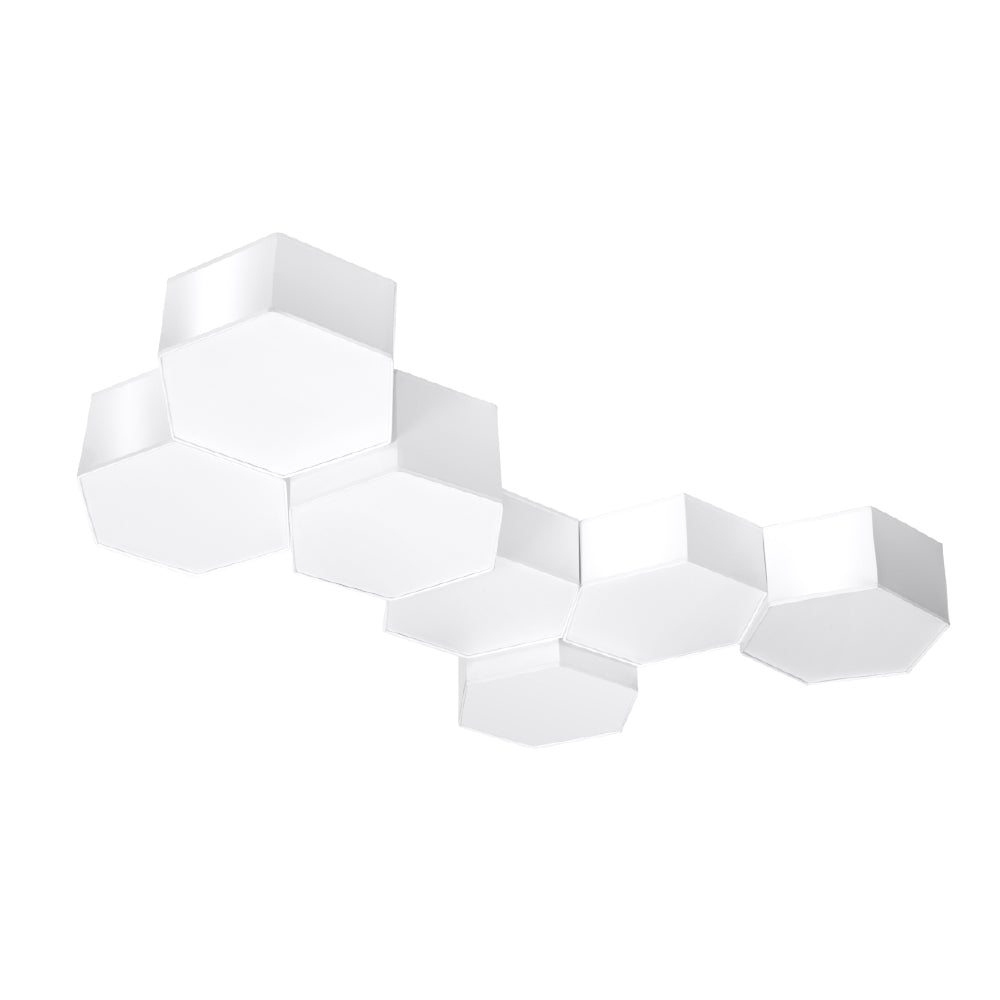 Plafondlamp Sunde Sollux Wit PVC Nnb