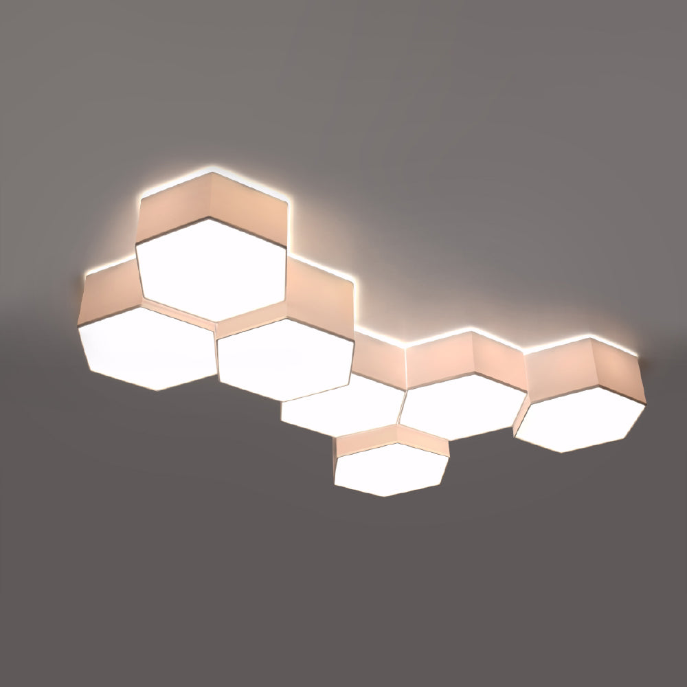 Plafondlamp Sunde Sollux Wit PVC Nnb
