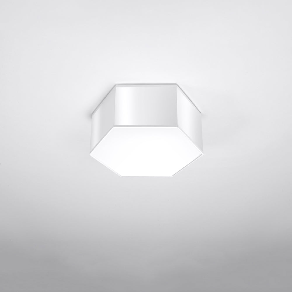Plafondlamp Sunde Sollux Wit PVC Nnb