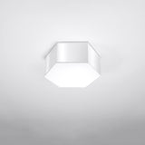 Plafondlamp Sunde Sollux Wit PVC Nnb