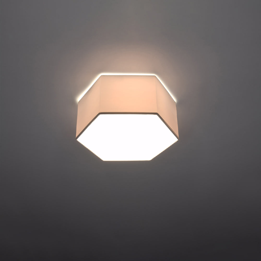 Plafondlamp Sunde Sollux Wit PVC Nnb