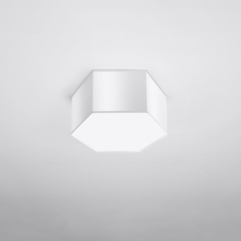 Plafondlamp Sunde Sollux Wit PVC Nnb