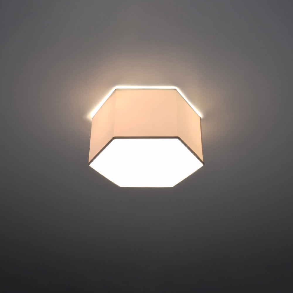 Plafondlamp Sunde Sollux Wit PVC Nnb