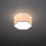 Plafondlamp Sunde Sollux Wit PVC Nnb