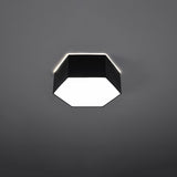 Plafondlamp Sunde Sollux Zwart PVC Nnb