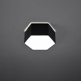 Plafondlamp Sunde Sollux Zwart PVC Nnb