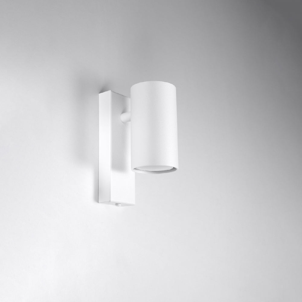 Wandlamp Utti Sollux Wit LxBxH 11x11x18 Metaal Nnb