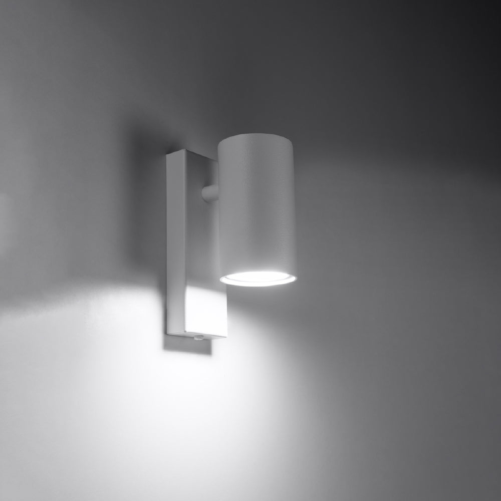 Wandlamp Utti Sollux Wit LxBxH 11x11x18 Metaal Nnb