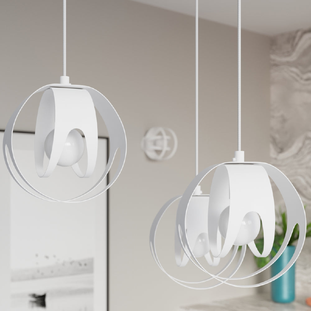 Plafondlamp Tulos Sollux Wit Metaal Nnb