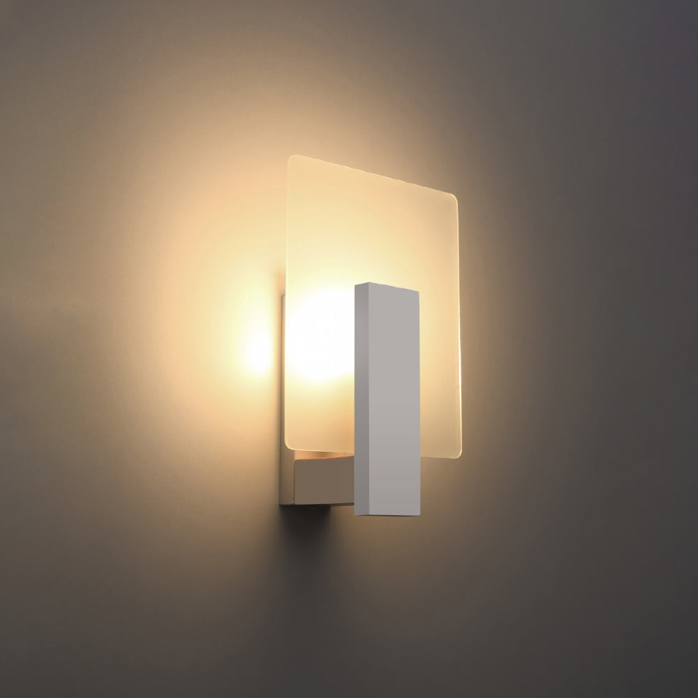 Wandlamp Lappo Sollux Wit Hout, Glas Nnb