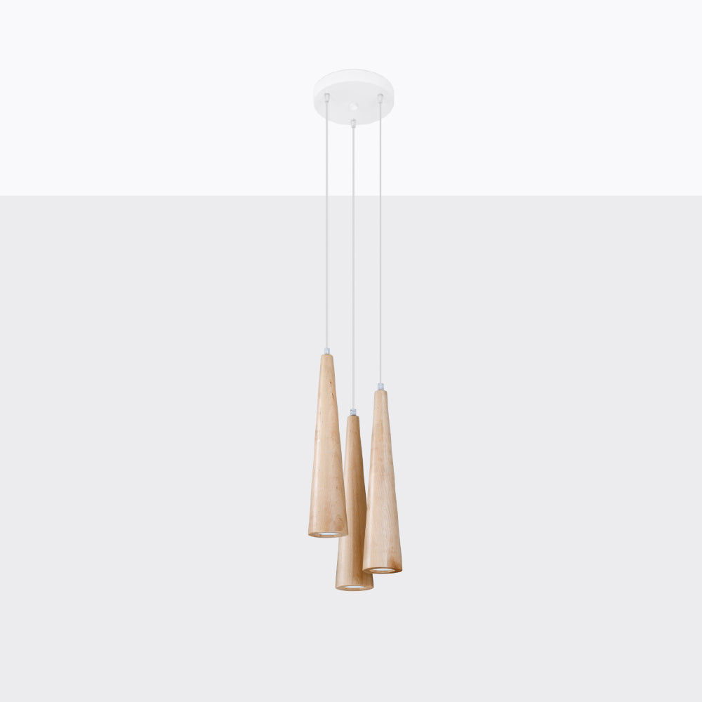 Hanglamp Sula Sollux Naturel LxBxH 40x20x14 Hout Nnb