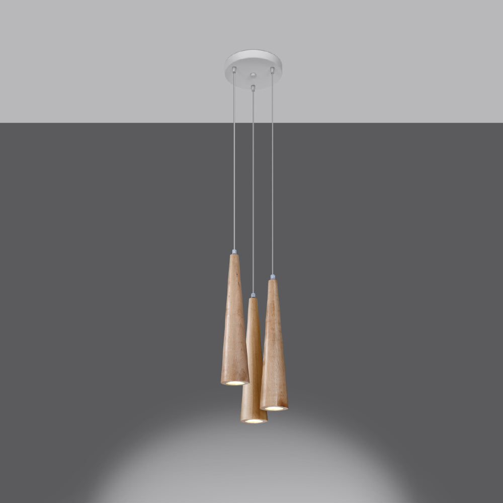Hanglamp Sula Sollux Naturel LxBxH 40x20x14 Hout Nnb