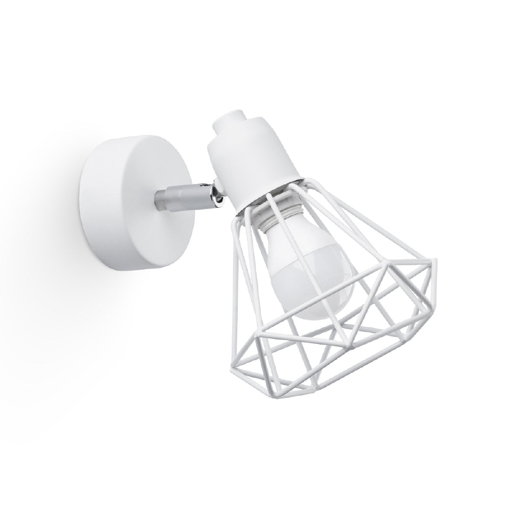 Wandlamp Artemis Sollux Wit LxBxH 16x16x16 Metaal Nnb