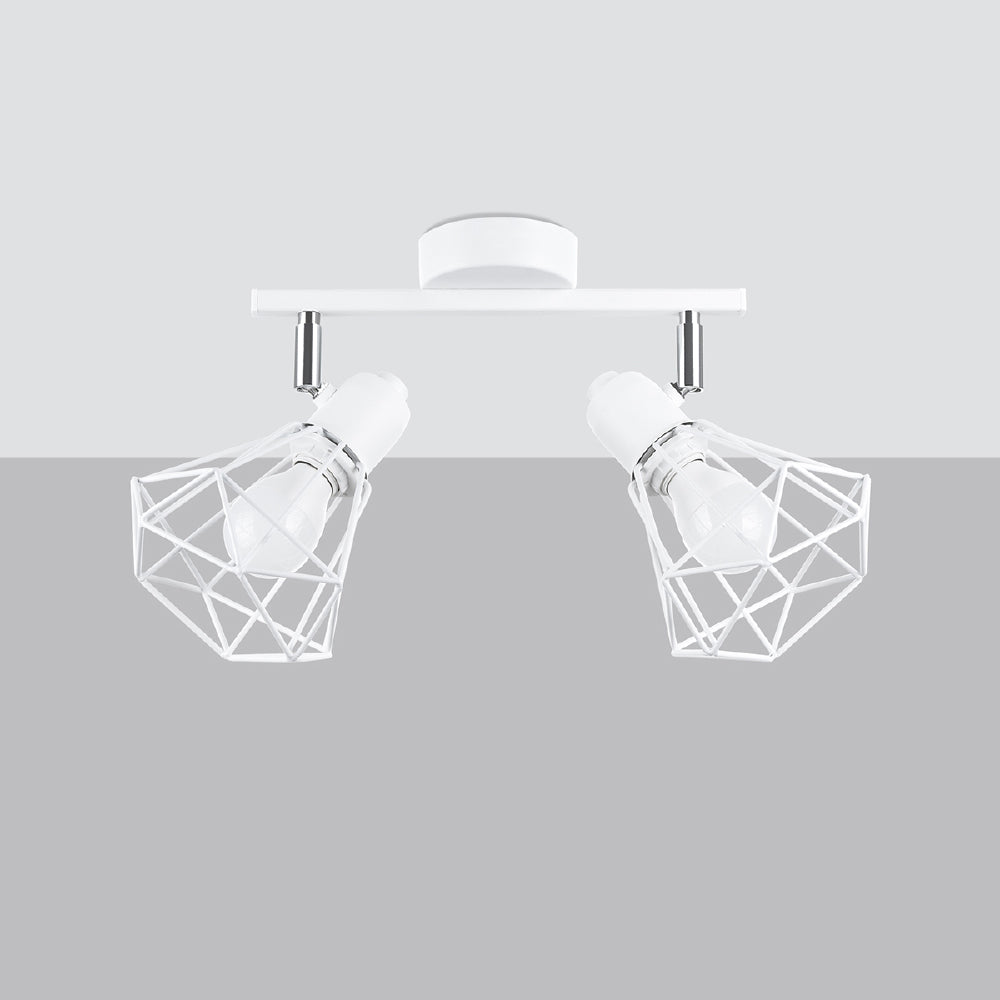 Plafondlamp Artemis Sollux Wit LxBxH 31x14x14 Metaal Nnb