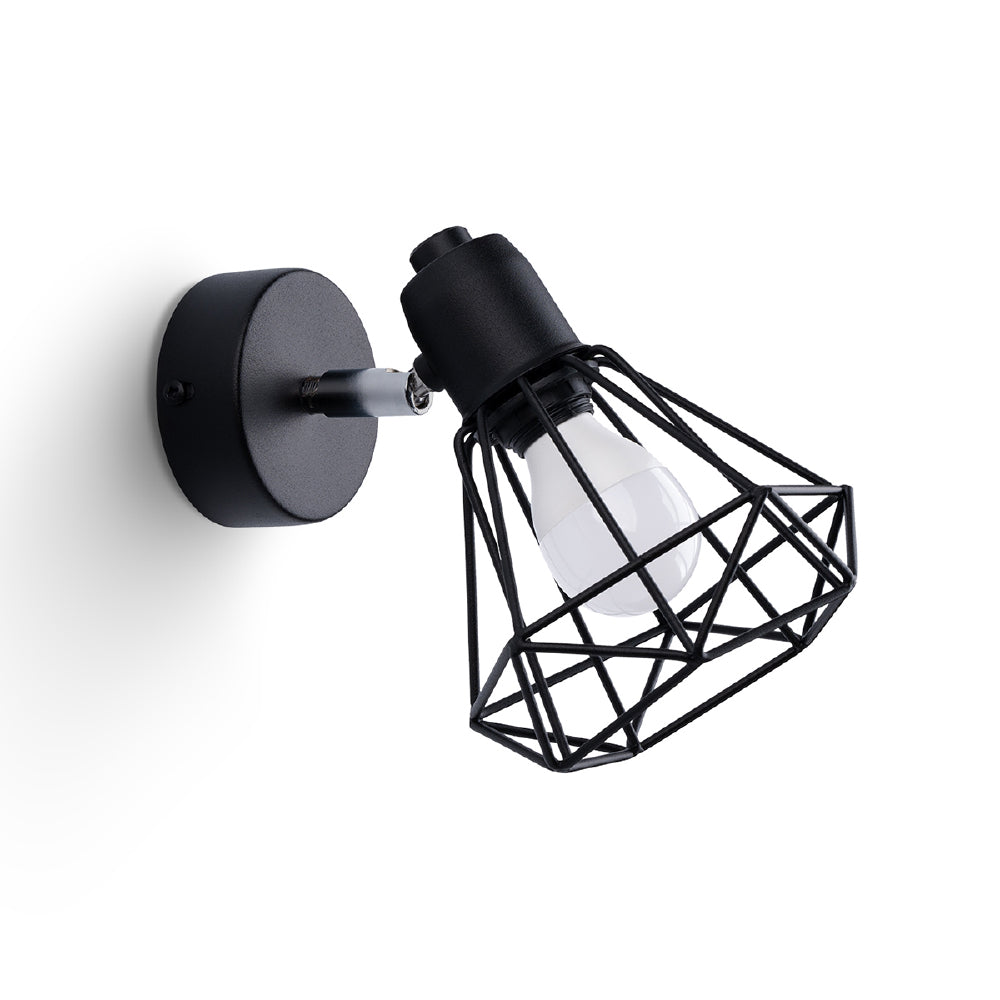 Wandlamp Artemis Sollux Zwart LxBxH 16x16x16 Metaal Nnb