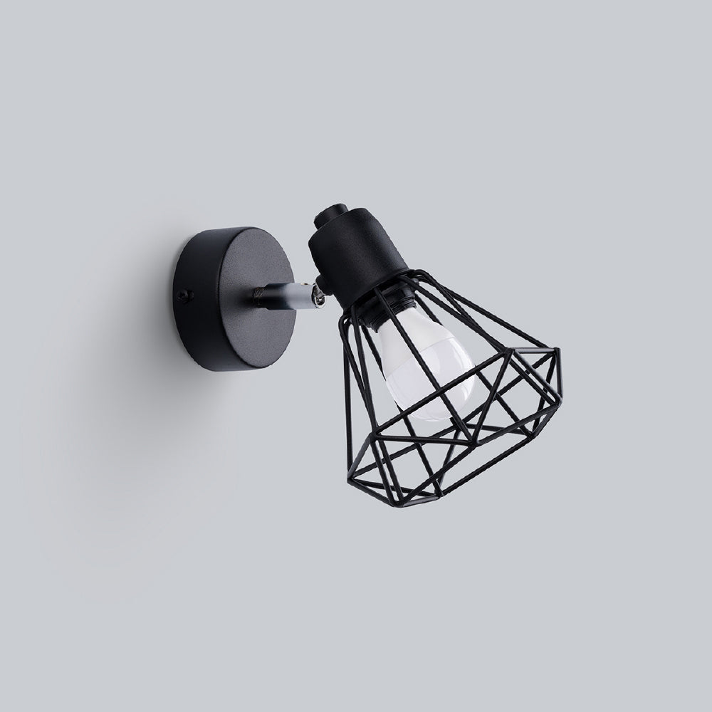 Wandlamp Artemis Sollux Zwart LxBxH 16x16x16 Metaal Nnb