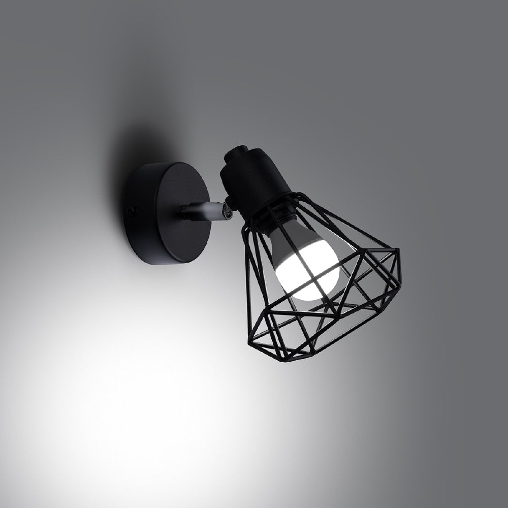 Wandlamp Artemis Sollux Zwart LxBxH 16x16x16 Metaal Nnb