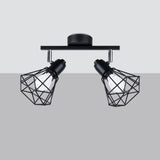 Plafondlamp Artemis Sollux Zwart LxBxH 31x14x14 Metaal Nnb