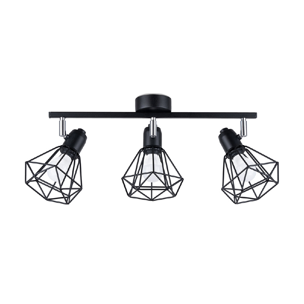 Plafondlamp Artemis Sollux Zwart LxBxH 50x20x12 Metaal Nnb