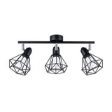 Plafondlamp Artemis Sollux Zwart LxBxH 50x20x12 Metaal Nnb