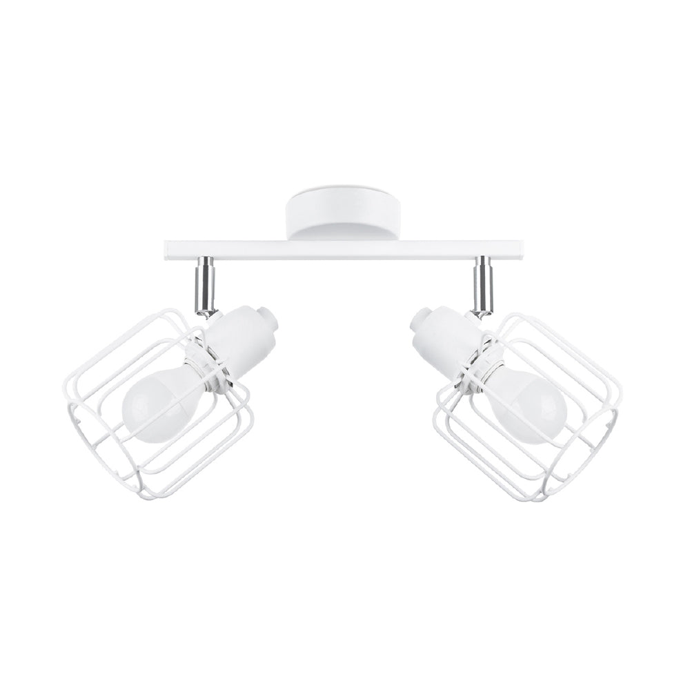 Plafondlamp Beluci Sollux Wit LxBxH 31x14x14 Metaal Nnb