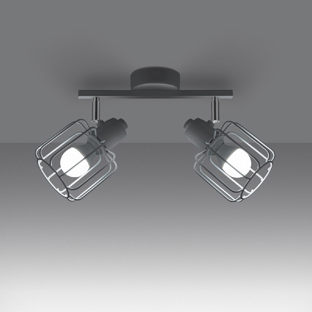 Plafondlamp Beluci Sollux Wit LxBxH 31x14x14 Metaal Nnb
