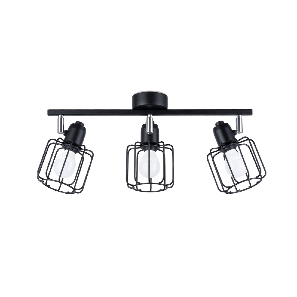 Plafondlamp Beluci Sollux Zwart LxBxH 50x20x12 Metaal Nnb