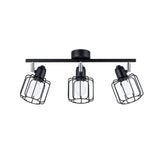 Plafondlamp Beluci Sollux Zwart LxBxH 50x20x12 Metaal Nnb