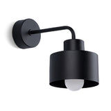 Wandlamp Savara Sollux Zwart LxBxH 25x17x20 Metaal Nnb