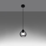 Hanglamp Alino Sollux Zwart LxBxH 25x17x20 Metaal Nnb