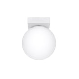 Plafondlamp Yoli Sollux Wit LxBxH 23x20x14 Metaal,Glas Nnb