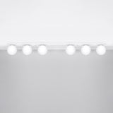 Plafondlamp Yoli Sollux Wit LxBxH 16x20x122 Metaal,Glas Nnb