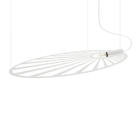 Hanglamp Lehdet Thoro Wit LxBxH 118x84x11 Metaal Nnb