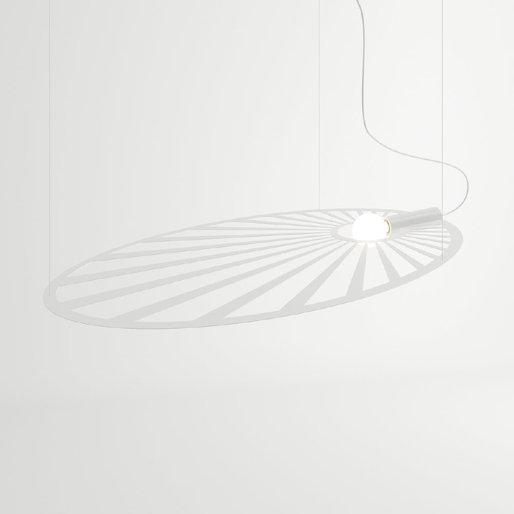 Hanglamp Lehdet Thoro Wit LxBxH 118x84x11 Metaal Nnb