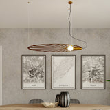 Hanglamp Lehdet Thoro Goud LxBxH 118x84x11 Metaal Nnb