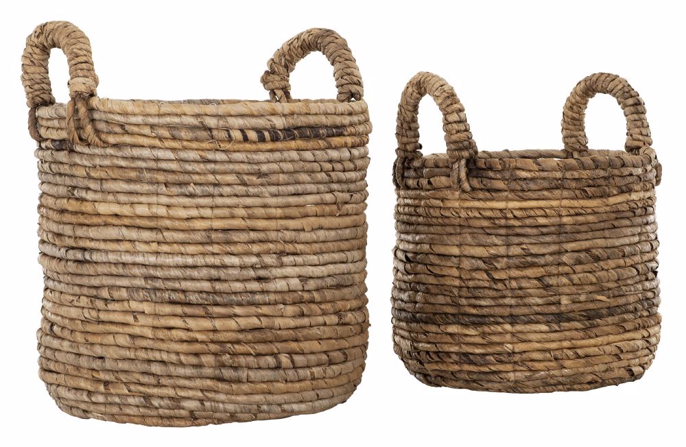 Basket Pretoria set of 2 36xØ33 cm / 44xØ38 cm Furn24