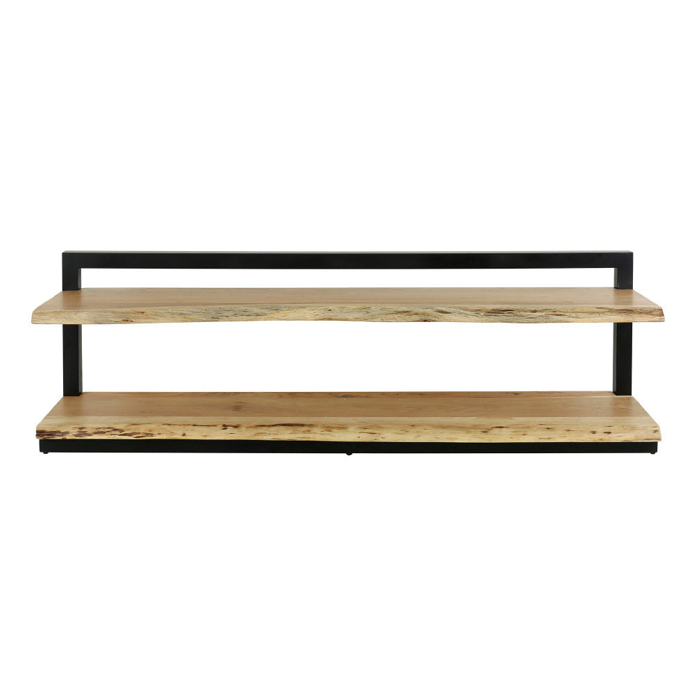 TV Meubel Elio chiQago Massief acacia naturel LxBxH 180x55x30 Acaciahout Nnb