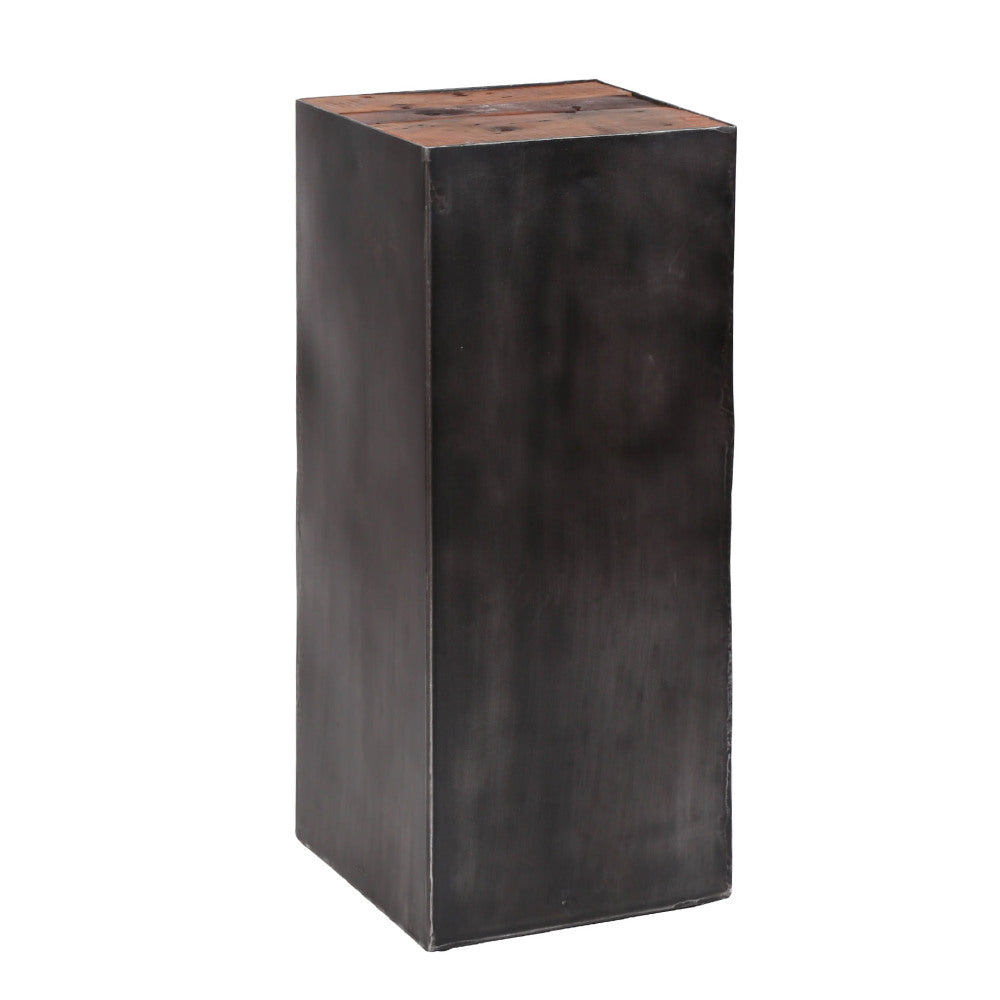 Bloemenzuil Jacob chiQago Robuust hardhout LxBxH 74x33x33 Hardhout Nnb