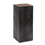 Bloemenzuil Jacob chiQago Robuust hardhout LxBxH 74x33x33 Hardhout Nnb
