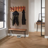 Kapstok Elio chiQago Massief acacia naturel LxBxH 105x38x15 Acaciahout Nnb