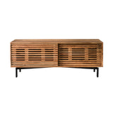 TV Meubel Danube chiQago Massief acacia naturel LxBxH 144x49x49 Acaciahout Nnb