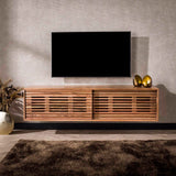 TV Meubel Danube chiQago Massief acacia naturel LxBxH 158x50x42 Acaciahout Nnb
