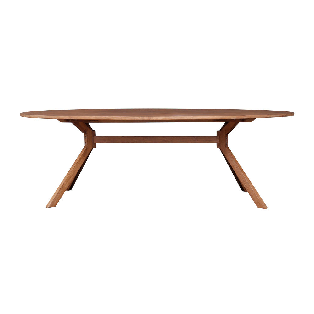 Eettafel Percy chiQago Massief gerecycled teakhout Teakhout Nnb
