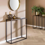 Kaptafel Keaton chiQago Brons antiek LxBxH 82x80x30 Brons antiek Nnb
