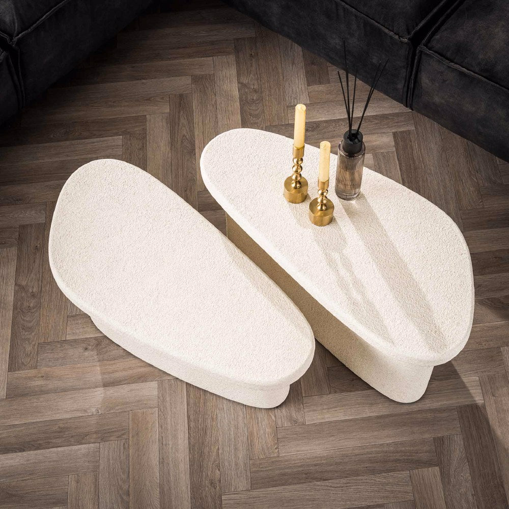 Salontafel Shay chiQago Marmer composiet LxBxH 91x77x46 Marmer composiet Nnb
