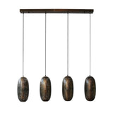 Hanglamp Leland chiQago Brons antiek LxBxH 125x51x22 Brons antiek Nnb
