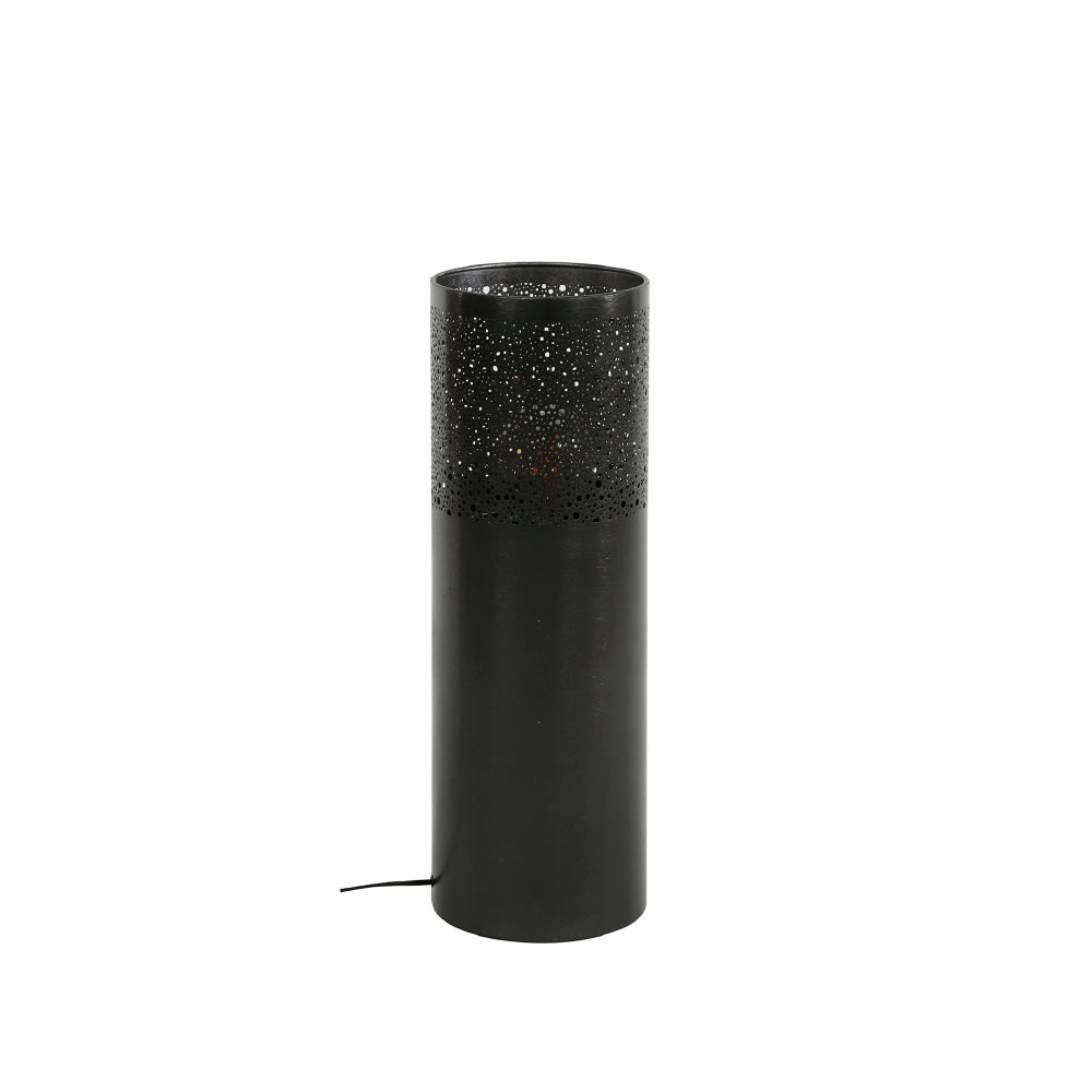 Vloerlamp Terrell chiQago Zwart nikkel LxBxH 68x25x25 Zwart nikkel Nnb