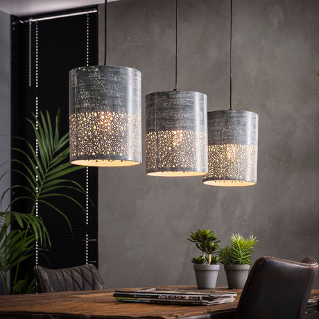 Hanglamp Lachlan chiQago Grijs LxBxH 98x32x24 Grijs Nnb
