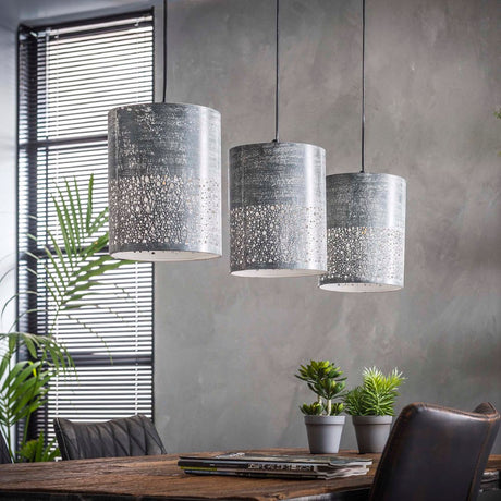 Hanglamp Lachlan chiQago Grijs LxBxH 98x32x24 Grijs Nnb
