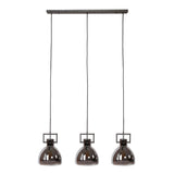 Hanglamp Orson chiQago Oud zilver LxBxH 98x47x34 Oud zilver Nnb